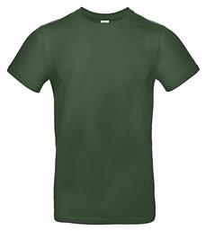 B&C E190 Ανδρικό Διαφημιστικό T-shirt Κοντομάνικο Bottle Green