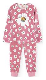 Boboli Παιδική Πιτζάμα Χειμωνιάτικη Βαμβακερή Pink