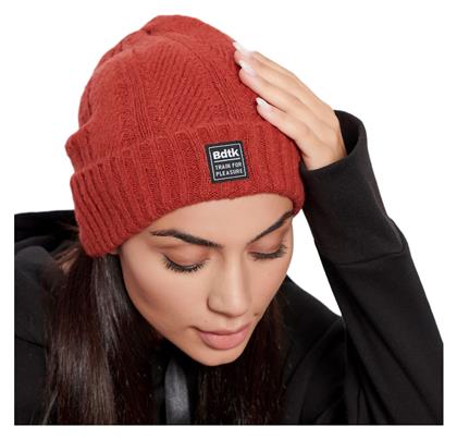 BodyTalk Beanie Unisex Σκούφος Πλεκτός σε Κόκκινο χρώμα