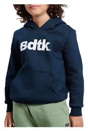 BodyTalk Fleece Παιδικό Φούτερ με Κουκούλα και Τσέπες Μπλε από το Zakcret Sports