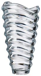 Bohemia Βάζο Κρυστάλλινο 340 Wave Διάφανο Φ18.6xΥ30cm