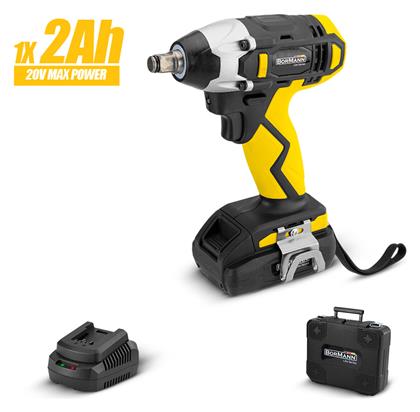 Bormann BCD2620 Μπουλονόκλειδο 20V 1x2Ah 1/2''