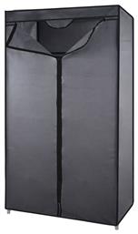 Bormann BPC1000 Υφασμάτινη Ντουλάπα με Φερμουάρ σε Γκρι Χρώμα 60x45x170cm