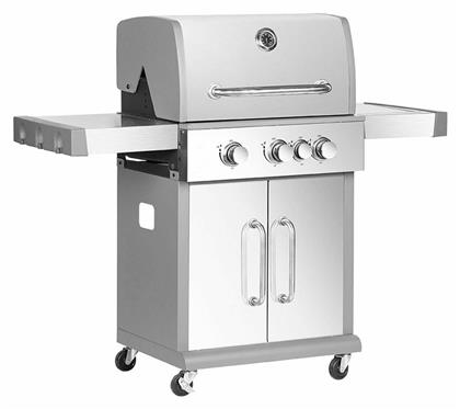 Bormann Elite BBQ5040 Ψησταριά Υγραερίου Μαντεμένιας Σχάρας 60x45εκ. με 3 Εστίες 10.8kW και Πλαϊνό Μάτι από το e-shop