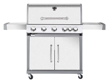 Bormann Elite BBQ5100 Υγραερίου 5 Εστιών 18kW με Πλαϊνό Μάτι