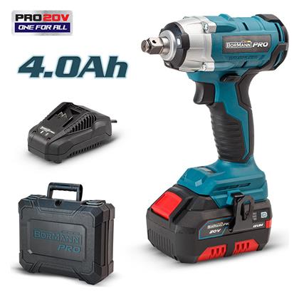 Bormann Pro BBP5120 Brushless Μπουλονόκλειδο 20V 1x4Ah από το Plus4u