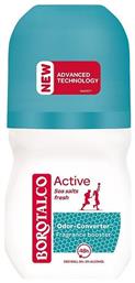 Borotalco Active Sea Salts Fresh Αποσμητικό 48h σε Roll-On Χωρίς Αλουμίνιο 50ml