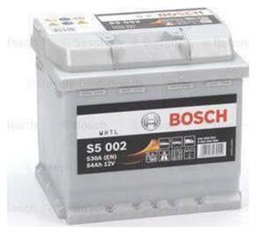 Bosch Μπαταρία Αυτοκινήτου S5002 με Χωρητικότητα 54Ah και CCA 530A