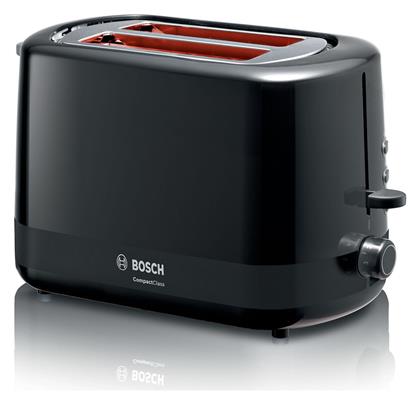 Bosch CompactClass Φρυγανιέρα 2 Θέσεων 800W Μαύρη