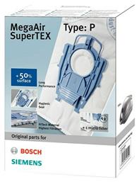 Bosch Σακούλες Σκούπας 4τμχ Συμβατή με Σκούπα Bosch / Siemens