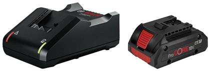 Bosch Σετ Μπαταρίας 18V με Φορτιστή ProCORE