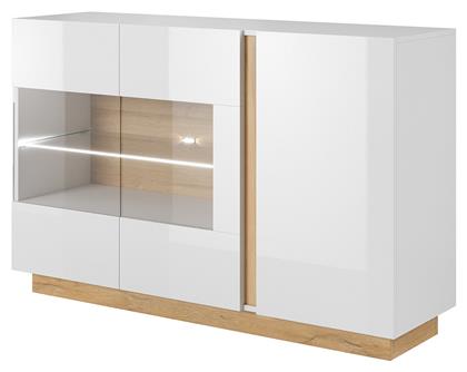 Μπουφές Λευκός 138.2x40x90.5cm από το Designdrops