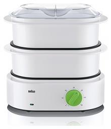 Braun Ατμομάγειρας με 2 Επίπεδα Μαγειρέματος 6.2lt