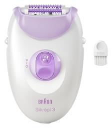 Braun Silk-Epil 3 Αποτριχωτική Μηχανή Epilator για Σώμα & Μπικίνι SE3000