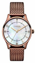 Breeze Allura Ρολόι Μπαταρίας με Μεταλλικό Μπρασελέ