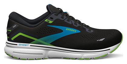 Brooks Ghost 15 Ανδρικά Αθλητικά Παπούτσια Running Μαύρα από το SportsFactory