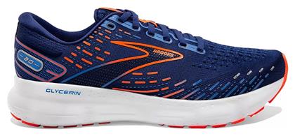 Brooks Glycerin 20 Ανδρικά Αθλητικά Παπούτσια Running Μπλε από το Cosmossport