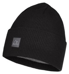 Buff Beanie Unisex Σκούφος Πλεκτός σε Μαύρο χρώμα
