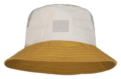 Buff Υφασμάτινo Ανδρικό Καπέλο Στυλ Bucket S/M Hak - Ocher από το Epapoutsia