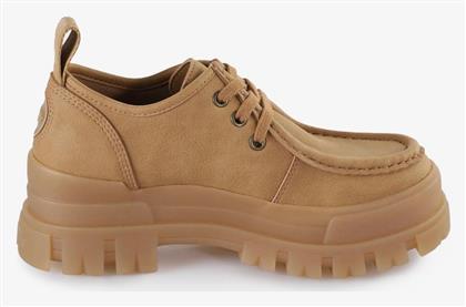 Buffalo Γυναικεία Oxfords σε Μπεζ Χρώμα