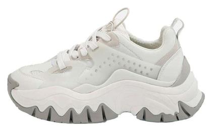 Buffalo Trail One Γυναικεία Chunky Sneakers Λευκά