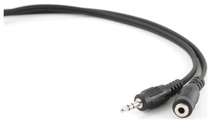 Cablexpert Καλώδιο 3.5mm male - 3.5mm female Μαύρο 1.5m (CCA-423)