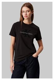 Calvin Klein Γυναικεία Μπλούζα Βαμβακερή Black