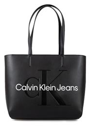 Calvin Klein Γυναικεία Τσάντα Shopper Ώμου Μαύρη από το Modivo