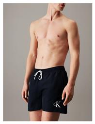 Calvin Klein Medium Drawstring Ανδρικό Μαγιό Σορτς Μπλε Σκούρο Camo