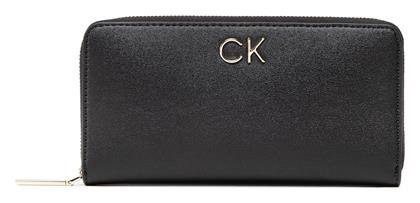 Calvin Klein Re-Lock Z/A Μεγάλο Γυναικείο Πορτοφόλι Μαύρο από το ProjectShops