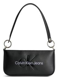 Calvin Klein Sculpted Γυναικεία Τσάντα Ώμου Μαύρη από το Tsakiris Mallas