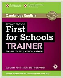 Cambridge English First for Schools Trainer ( + on Line Audio) 2nd Ed