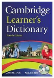 CAMBRIDGE LEARNER'S DICTIONARY (+ CD-ROM) 4TH ED από το Ianos