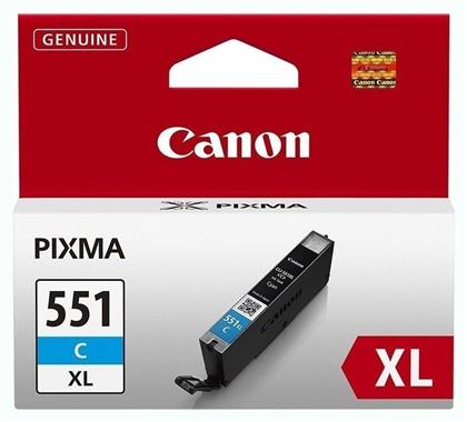 Canon CLI-551XL Μελάνι Εκτυπωτή InkJet Κυανό (6444B001) από το e-shop