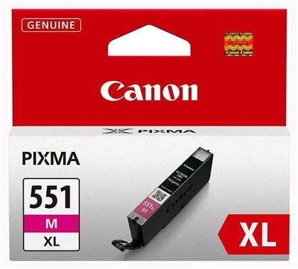 Canon CLI-551XL Μελάνι Εκτυπωτή InkJet Ματζέντα (6445B001) από το e-shop