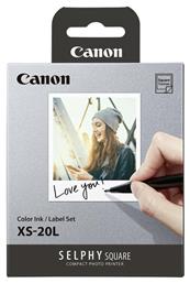 Canon XS-20L Φωτογραφικό Χαρτί Selphy Square 7.2x8.5 για Εκτυπωτές Inkjet 20 Φύλλα