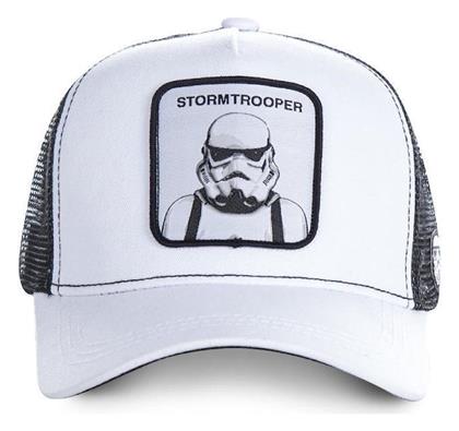 CAPSLAB Καπέλα STORMTROOPER CLASSIC CL/STT/1/WA - WHITE-CAPSCLSTT1WA-NOS-WHITE