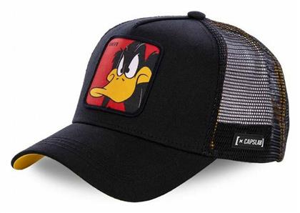 Capslab Looney Tunes Daffy Duck Jockey με Δίχτυ Μαύρο από το MybrandShoes