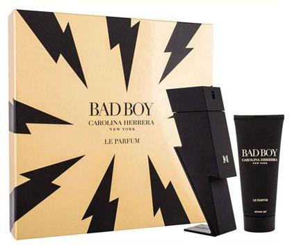 Carolina Herrera Bad Boy Eau De Parfum 100ml & Shower Gel 100ml