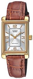 Casio Classic Ρολόι Μπαταρίας με Δερμάτινο Λουράκι