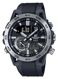 Casio Edifice Ρολόι Μπαταρίας με Καουτσούκ Λουράκι