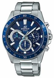 Casio Edifice Ρολόι Μπαταρίας με Μεταλλικό Μπρασελέ