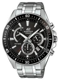 Casio Edifice Ρολόι Μπαταρίας με Μεταλλικό Μπρασελέ