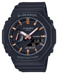 Casio G Shock Ρολόι Χρονογράφος με Μαύρο Καουτσούκ Λουράκι