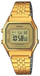 Casio Ψηφιακό Ρολόι με Χρυσό Μεταλλικό Μπρασελέ