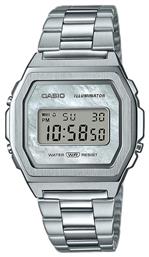 Casio Vintage Ρολόι Μπαταρίας με Μεταλλικό Μπρασελέ