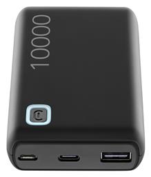 Cellular Line Essence Power Bank 10000mAh 12W με Θύρα USB-A Μαύρο από το Designdrops