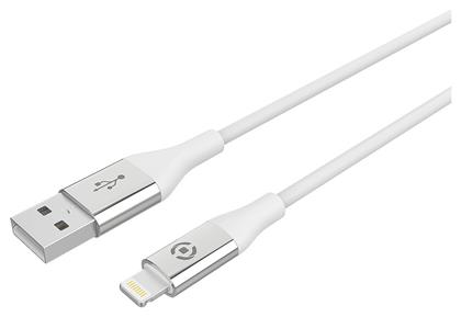 Celly Regular USB to Lightning Cable Λευκό 1.5m (13012587) από το Uniqueshop