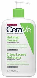 CeraVe Κρέμα Καθαρισμού Hydrating Normal To Dry Skin για Ξηρές Επιδερμίδες 473ml