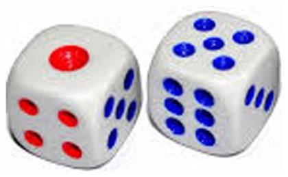 Chengxin Ζάρι Πλαστικό Λευκό 1.3x1.3εκ. 2τμχ